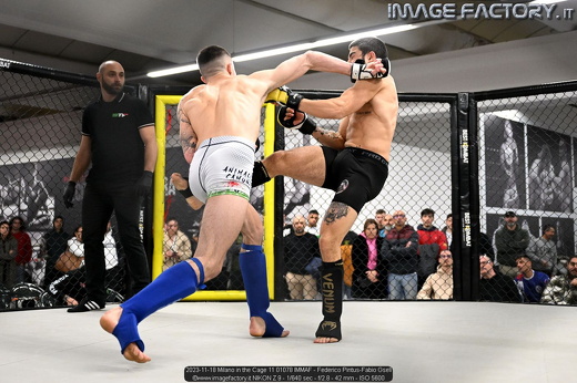 2023-11-18 Milano in the Cage 11 01078 IMMAF - Federico Pintus-Fabio Gsell